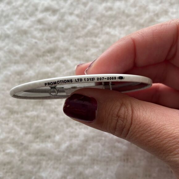 Vintage 80’s Chicago Anniversary Button Pin - Picture 3 of 6